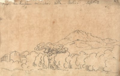 Dal Palazzo di Portici, 7 settembre da John Robert Cozens
