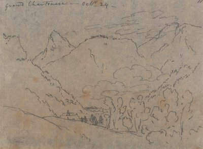 Grande Certosa, 24 ottobre da John Robert Cozens