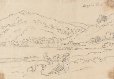 Lago di Vico da John Robert Cozens