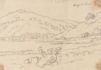 Lago di Vico da John Robert Cozens