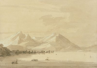Lago di Como da John Robert Cozens