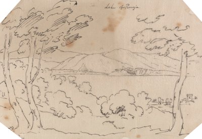Lago di Perugia da John Robert Cozens
