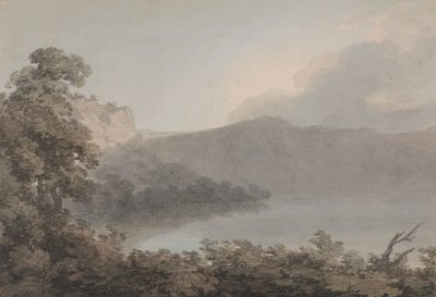 Lago di Vico tra Roma e Firenze da John Robert Cozens