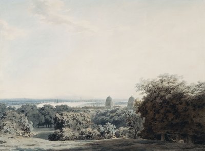 Londra da Greenwich Hill da John Robert Cozens