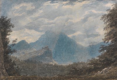 Monte della Madonna, near Argua da John Robert Cozens