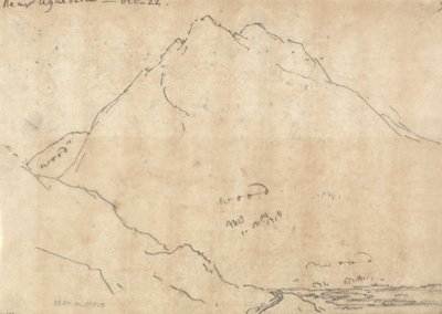 Vicino ad Aiguebelle da John Robert Cozens