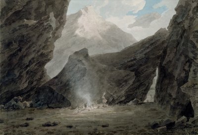 Vicino a Chiavenna nei Grigioni da John Robert Cozens