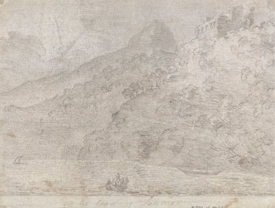 Sulla costa di Salerno da John Robert Cozens