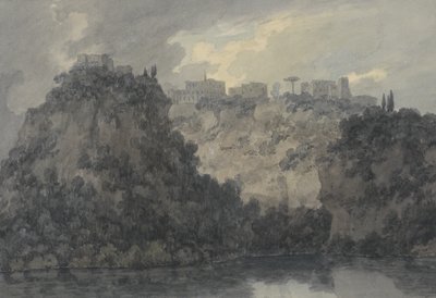 Sul lago di Nemi, c.1780-83 da John Robert Cozens