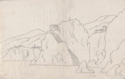 Costa Rocciosa da John Robert Cozens