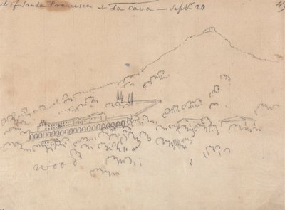Santa Francesca a La Cava, 20 Settembre da John Robert Cozens