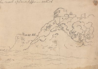 La costa di Posillipo, 16 ottobre da John Robert Cozens