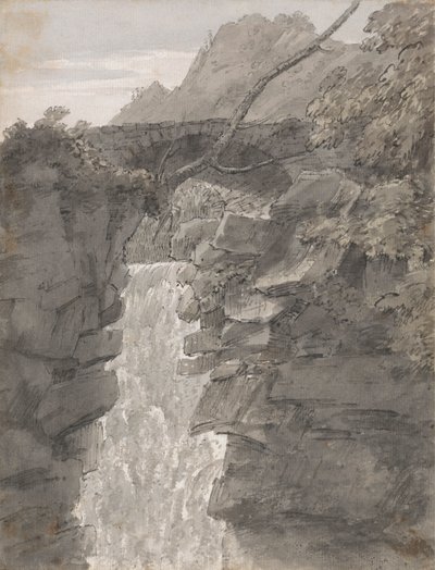 Le Cascate del Reichenbach da John Robert Cozens