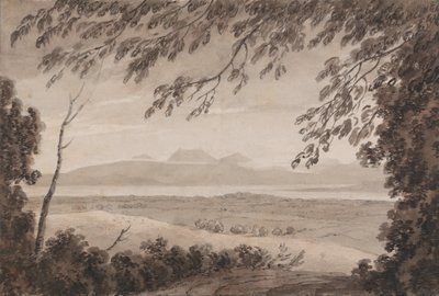 Il Lago di Ginevra dal Cantone di Berna da John Robert Cozens