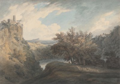 Il Lago di Nemi da John Robert Cozens