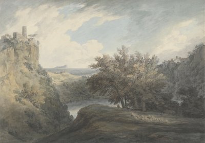 Il lago di Nemi, c.1783-85 da John Robert Cozens
