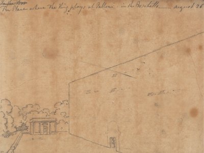 Il luogo dove il re gioca a palloni da John Robert Cozens