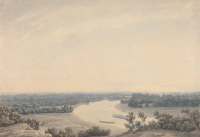 Il Tamigi da Richmond Hill guardando a sud-ovest da John Robert Cozens