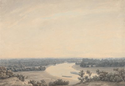 Il Tamigi da Richmond Hill in direzione sud-ovest da John Robert Cozens