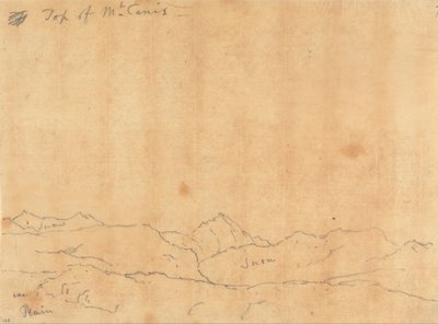La cima del Monte Cenis da John Robert Cozens