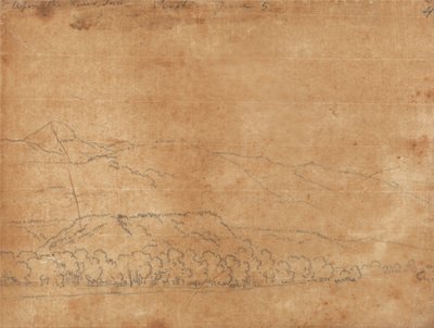 Sulla locanda del fiume, Tirolo, 5 giugno da John Robert Cozens