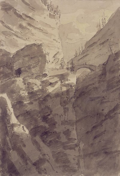 Via Mala nei Grigioni da John Robert Cozens