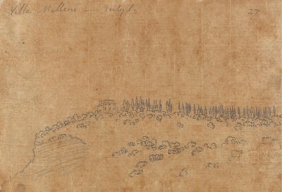 Villa Mellini, 1 luglio da John Robert Cozens