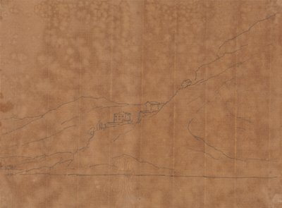 Ville su una collina da John Robert Cozens