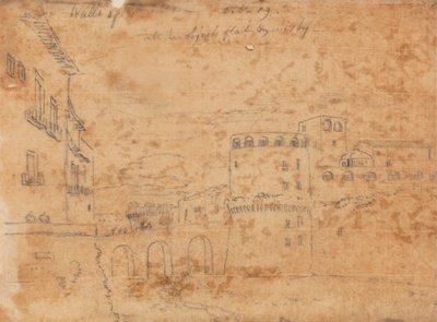 Mura di Napoli, 19 ottobre da John Robert Cozens