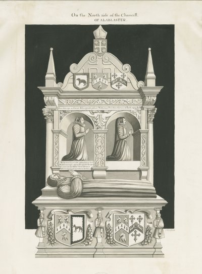 Chiesa di Eccleshall - Tomba del vescovo William Overton da John Robert Fernyhough