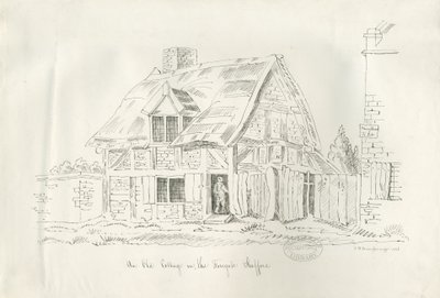 Stafford - Vecchio Cottage nel Foregate da John Robert Fernyhough