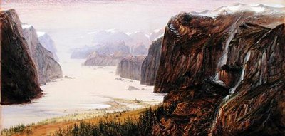 Aardals Sogne Fjord, Norvegia, una mattina di inizio estate da John Robert Mather