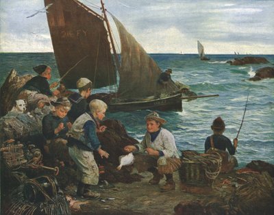 Figli del mare, c1912, c1930 da John Robertson Reid