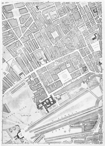 Mappa di St James