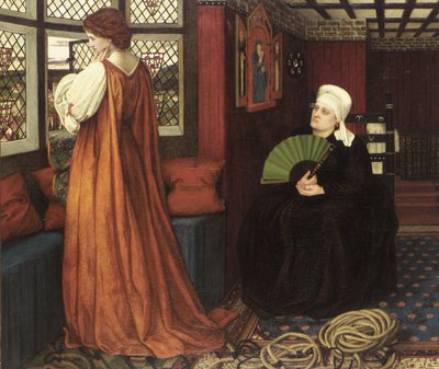 Giulietta e la sua nutrice da John Roddam Spencer Stanhope
