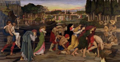 Le Acque del Lete nelle Pianure di Elisi da John Roddam Spencer Stanhope