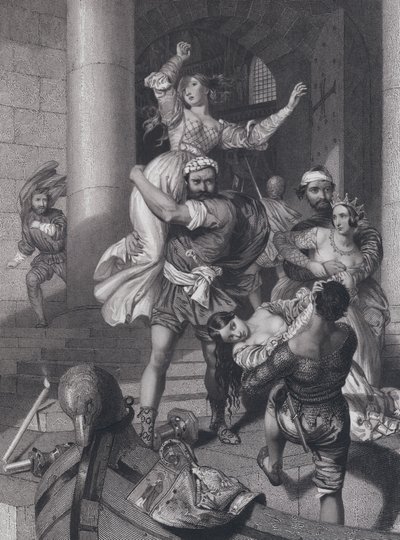 Rapimento delle spose veneziane da John Rogers (after) Herbert