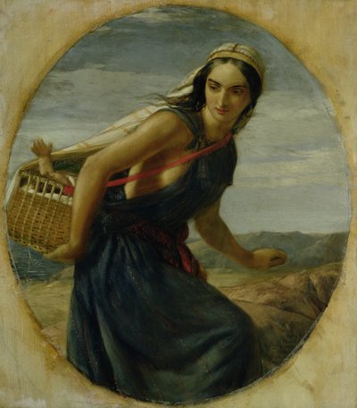 Una madre israeliana, 1857-1860 da John Rogers Herbert