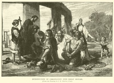 Introduzione del Cristianesimo in Gran Bretagna da John Rogers Herbert