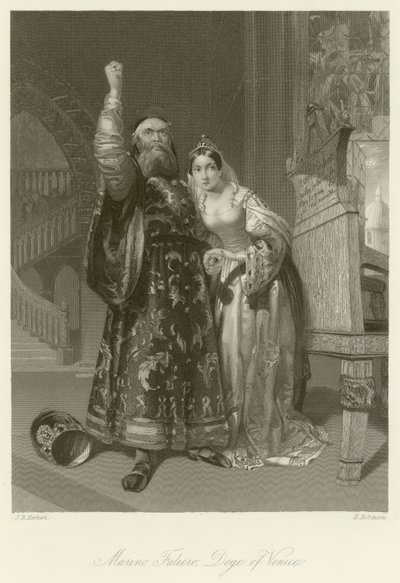 Marino Faliero da John Rogers Herbert