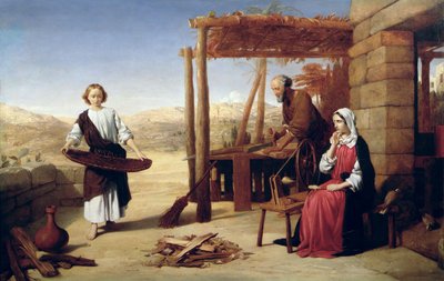 Il nostro Salvatore soggetto ai suoi genitori a Nazareth da John Rogers Herbert