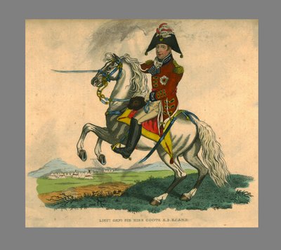 Tenente Generale Sir Eire Coote. K.B. K.C.&M.P., 1816 da John Romney