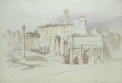 Una finestra del Palazzo Tolomei, Siena, che mostra la rozza e asimmetrica disposizione delle pietre massicce, 25 - 27 giugno 1870 da John Ruskin