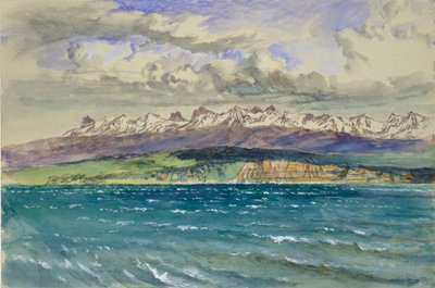 Pomeriggio di primavera, con vento del sud, a Neuchatel da John Ruskin