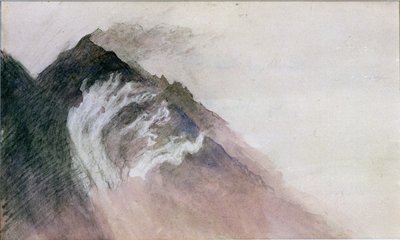 Chamonix, Monte Bianco da John Ruskin