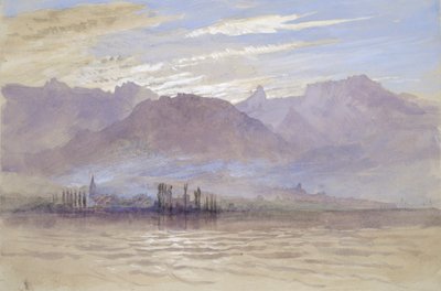 Mattina di primavera, con vento di nord-est, a Vevey, maggio-giugno 1849 o 1 maggio 1869 da John Ruskin