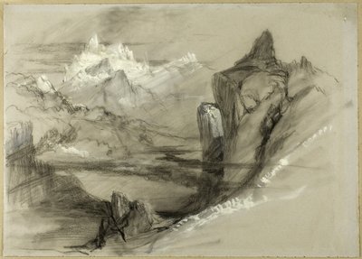 Paesaggio montano da John Ruskin