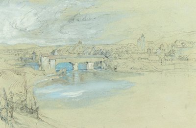 Il ponte di Rheinfelden, Svizzera da John Ruskin