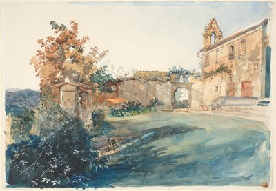 Il giardino di San Miniato vicino a Firenze da John Ruskin