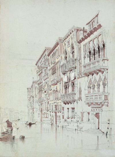 Il Palazzo Contarini-Fasan, Venezia, 6 - 16 maggio 1841 da John Ruskin
